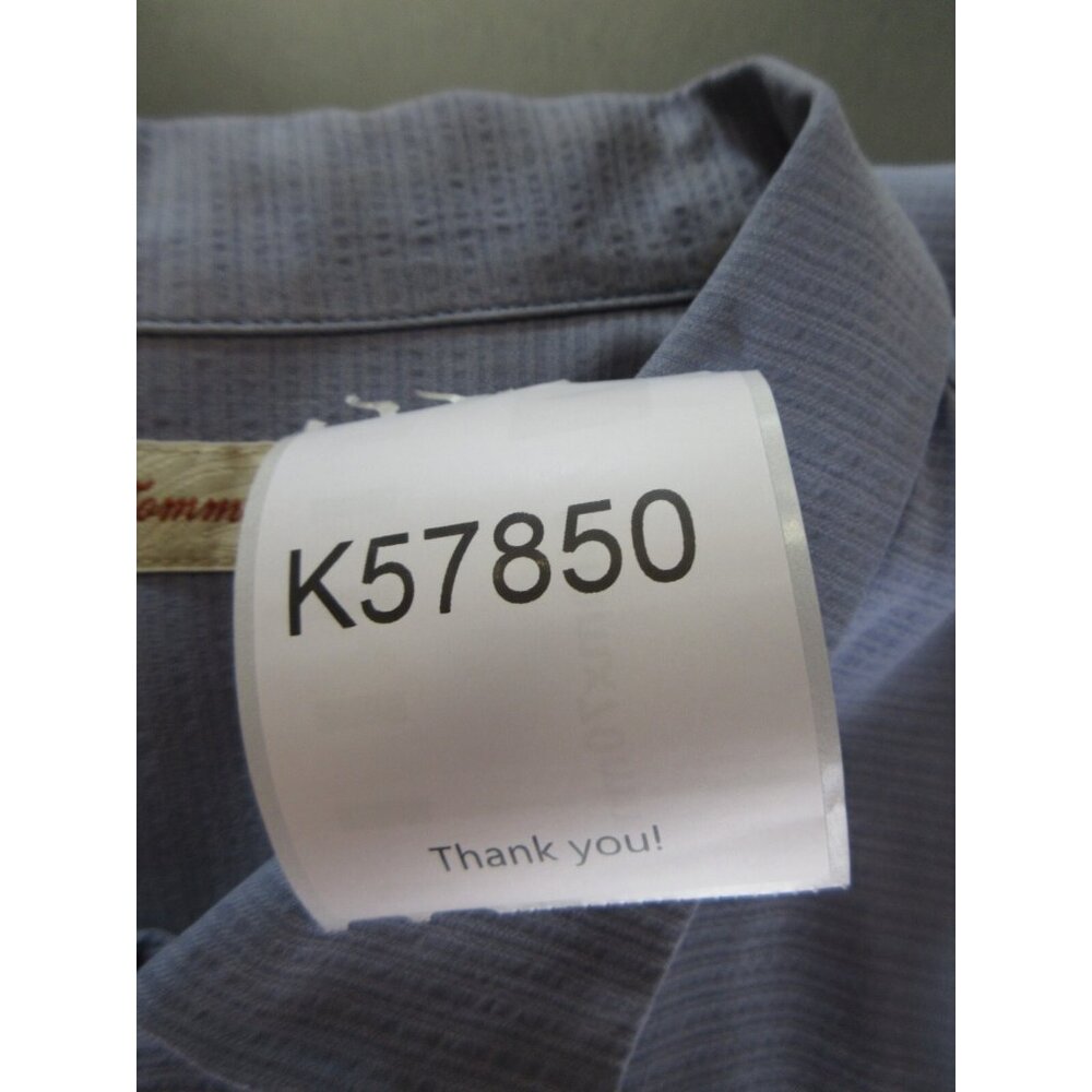 Tommy Bahama Shirt XL Silk Hawaiian Loop Collar Camp Button Up Pocket * - Picture 10 of 10